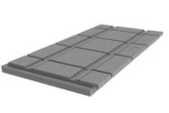 Pannello isolante portategola in polistirene additivato con grafite per isolamento termico tetti e coperture