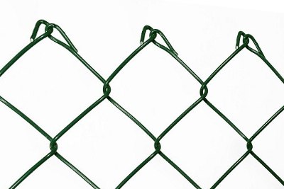 Rete a maglia sciolta verde per recinzioni