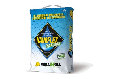 Gel-membrana impermeabilizzante Nanoflex No Limits 20 kg per fondi di posa